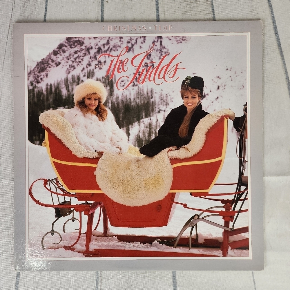 The Judds 1987 Vinyl Record Christmas Time with The Judds